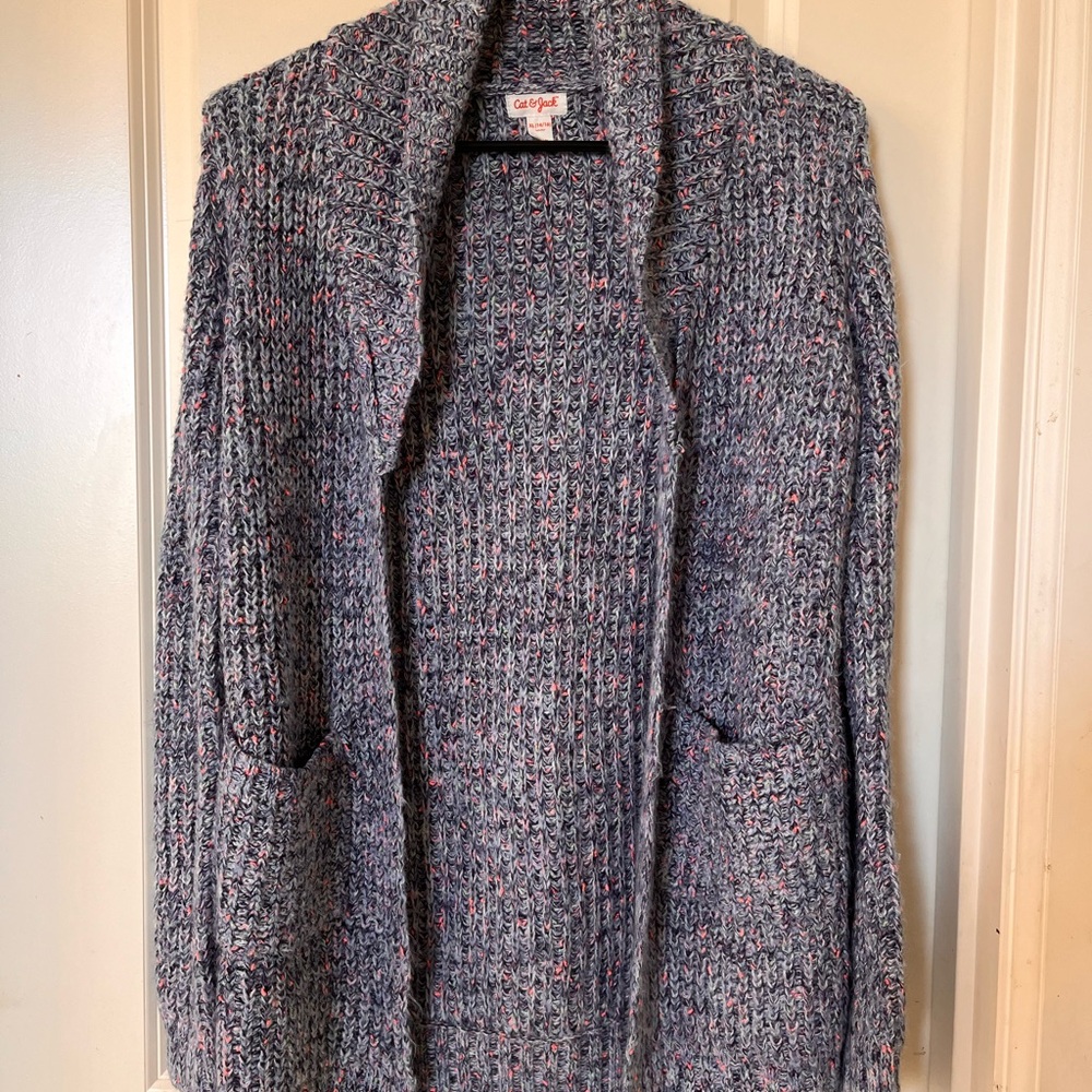 Cat & Jack Multicolor Knit Cardigan